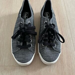 Keds Ortholite Charcoal and White Casual Sneakers